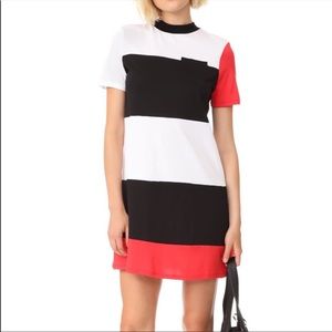 KENDALL + KYLIE Women's Geo Striped Dress